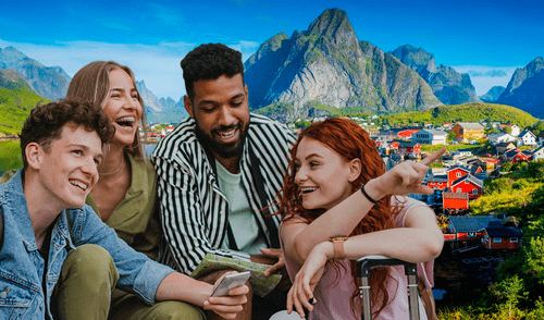 En 2024, el sueldo promedio mensual en Noruega fue de 5.495 euros.