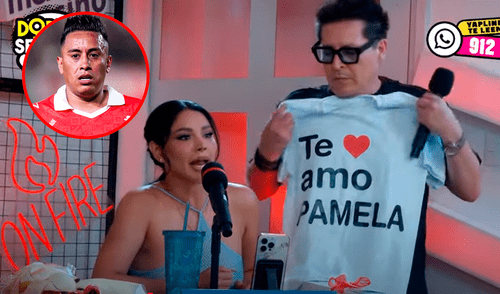 Pamela Franco debutó como conductora de programa en streaming.