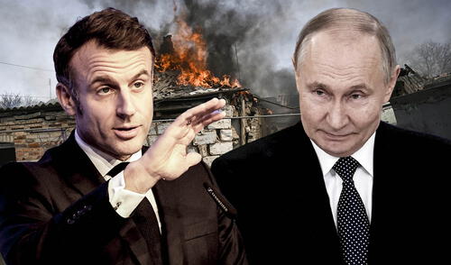 Macron advierte que Rusia no parará con la guerra en Ucrania y se ha convertido en una amenaza para el mundo