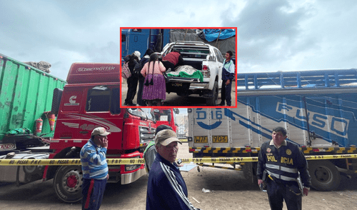 Vigilante muere aplastado entre dos camiones en Arequipa