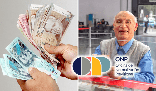 Los jubilados de la ONP pueden cobrar su pensión en las sucursales del Banco de la Nación.