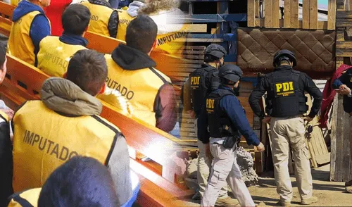 Histórica sentencia en Chile contra el crimen organizado: 34 miembros del Tren de Aragua condenados a más de 500 años de prisión. Foto: composición LR Histórica sentencia en Chile contra el crimen organizado: 34 miembros del Tren de Aragua condenados a más de 500 años de prisión.