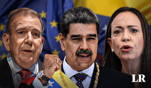 Líderes opositores venezolanos, María Corina Machado y Edmundo González, instan a la Unión Europea a endurecer sanciones contra el gobierno de Maduro. Foto: composición LR Líderes opositores venezolanos, María Corina Machado y Edmundo González, instan a la Unión Europea a endurecer sanciones contra el gobierno de Maduro.
