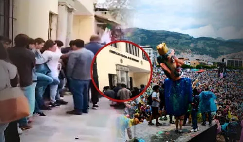 Carnavales de cajamarca 2025 | carnaval cajamarquino | carnaval de cajarmarca | Perú | policía nacional del perú
