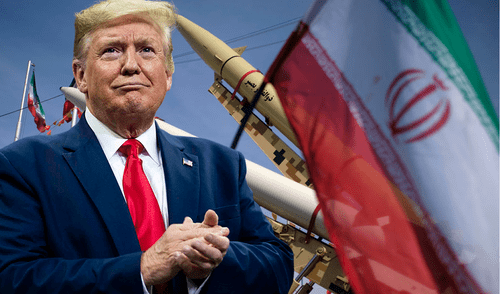 Trump reimpuso su política de "máxima presión" sobre Irán por presuntas intenciones de adquirir armas nucleares. Foto: Composición LR. Trump reimpuso su política de "máxima presión" sobre Irán por presuntas intenciones de adquirir armas nucleares. Foto: Composición LR.