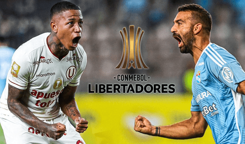 Bombos de Universitario y Cristal para la Copa Libertadores