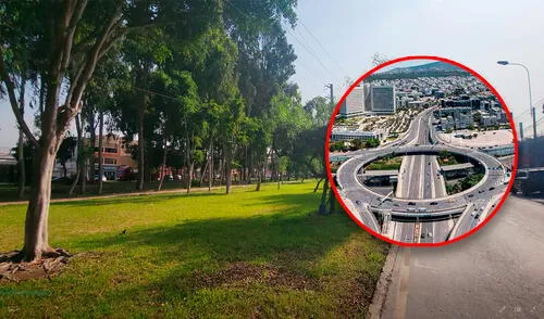 El bosque urbano de Separadora Industrial tiene una extensión de 40 hectáreas. Foto: composición LR Anillo Vial Periférico