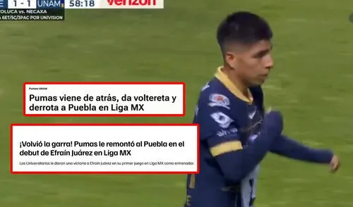 Piero Quispe llegó a los cuatro tantos con la camiseta de Pumas UNAM en el Torneo Clausura