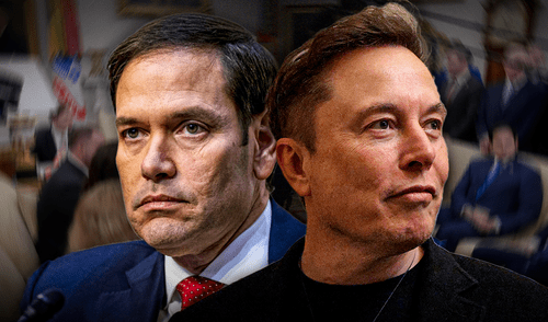 Rubio expresó su furia por el cierre de la USAID, mientras Musk lo critica por no reducir su plantilla.