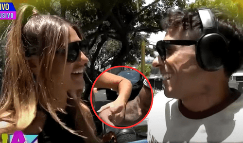 Hugo García y Alessia Rovegno despertaron especulaciones sobre una reconciliación.