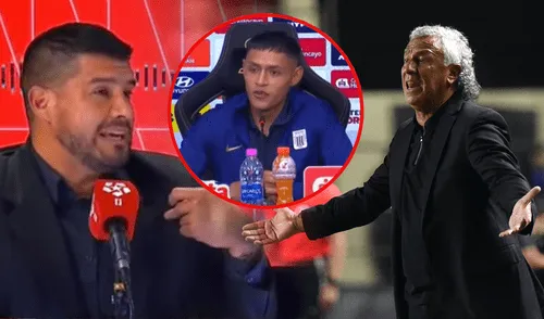Erick Delgado arremetió contra Néstor Gorosito por dejar solo a jugador de Alianza Lima en conferencia