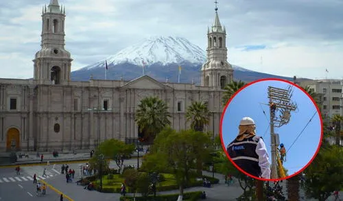 Corte de luz en Arequipa vía SEAL