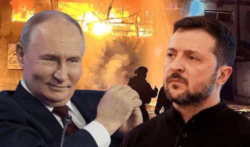 Apenas un día antes, fuerzas rusas atacaron con misiles la infraestructura energética ucraniana. Foto: Composición LR. Apenas un día antes, fuerzas rusas atacaron con misiles la infraestructura energética ucraniana. Foto: Composición LR.