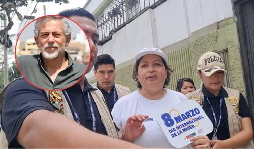 Ministra de la Mujer no respondió sobre denuncia contra Gustavo Gorriti | Composición: LR. Ministra de la Mujer no respondió sobre denuncia contra Gustavo Gorriti