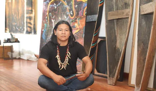 Rember Yahuarcani. Foto: Carlos Félix.