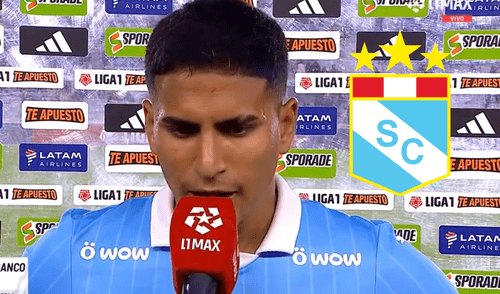 Jugador de Sporting Cristal se pronuncia tras derrota ante Melgar