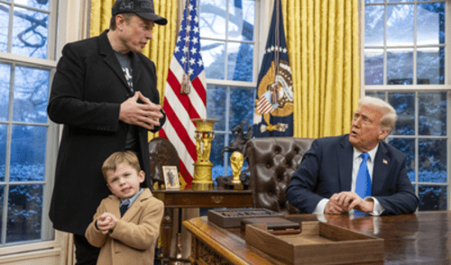 Elon Musk mide fuerzas con Donald Trump. Fuente: France Presse Elon Musk mide fuerzas con Donald Trump. Fuente: France Presse