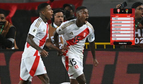 La selección peruana jugará en Lima ante Bolivia por la fecha 12 de las eliminatorias. Foto: AFP