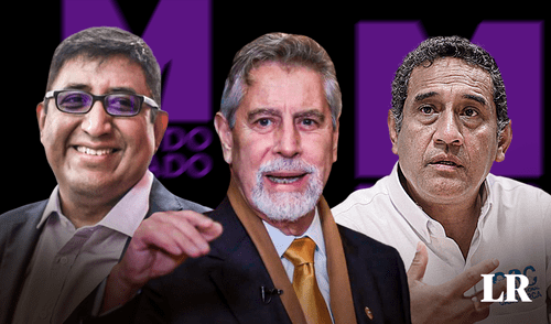 Partido Morado, Francisco Sagasti, Luis Durán, Mesías Guevara.