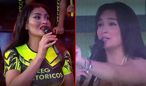 Daniela Darcourt es una cantante, compositora, bailarina y actriz peruana. Foto: América Televisión Daniela Darcourt es una cantante, compositora, bailarina y actriz peruana.