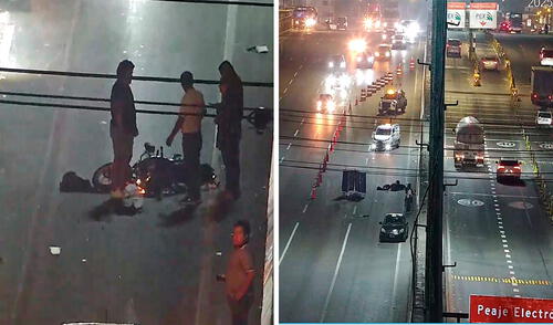 Familiares de David Mendoza señalan que uno de los delincuentes fue liberado poco después de ser intervenido en Santa Anita. Foto: composición LR/Lima Expresa Santa Anita: joven muere atropellado en Vía de Evitamiento al perseguir a delincuentes que lo asaltaron