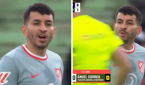 Ángel Correa se perdería, al menos, 4 partidos de LaLiga y Copa del Rey. Foto: composición de LR/captura de ESPN Ángel Correa se perdería, al menos, 4 partidos de LaLiga y Copa del Rey. Foto: composición de LR/captura de ESPN