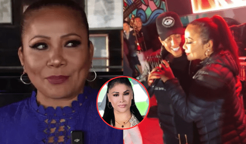 Marisol reaccionó a las declaraciones de Pamela López sobre Christian Cueva. Foto: Composición LR/YouTube/TikTok Marisol reaccionó a las declaraciones de Pamela López sobre Christian Cueva