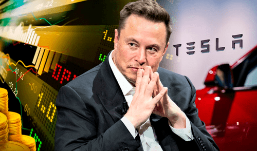 La caída de la fortuna de Musk se debe al desplome de las acciones de Tesla, afectadas por políticas comerciales y el retroceso global de los mercados. Foto: Composición LR.