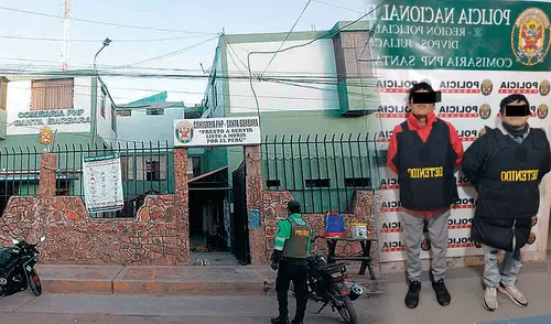 Los detenidos serán investigados por hurto. Créditos: Cinthia Álvarez