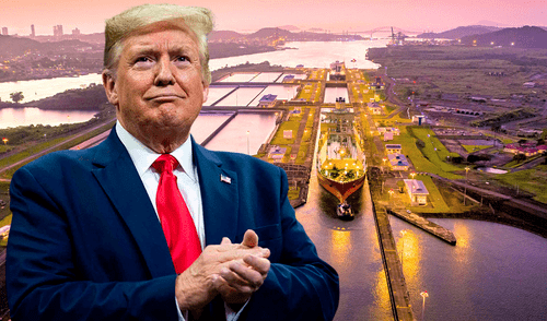Trump acusa a Panamá de violar su neutralidad desde 1999 y afirma que "China controla el canal". Foto: Composición LR. Trump acusa a Panamá de violar su neutralidad desde 1999 y afirma que "China controla el canal". Foto: Composición LR.