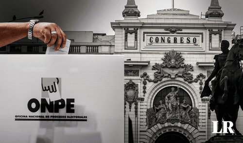 Se le acaba el tiempo al Congreso para aprobar normas electorales en su beneficio. Foto: composición LR Se le acaba el tiempo al Congreso para aprobar normas electorales en su beneficio.