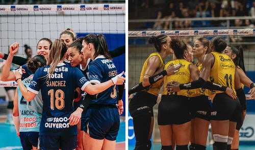 Ambos equipos ya jugaron entre sí en este Sudamericano. Las blanquiazules ganaron dicho duelo. Foto: composición Alianza Lima Vóley/Dentil Praia Clube Ambos equipos ya jugaron entre sí en este Sudamericano. Las blanquiazules ganaron dicho duelo. Foto: composición Alianza Lima Vóley/Dentil Praia Clube