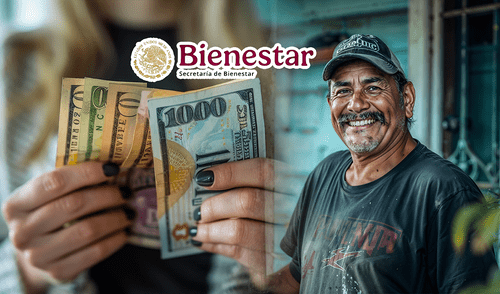 Los adultos mayores pueden cobrar la pensión Bienestar desde hoy. Foto: composición LR/Freepik