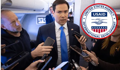 Marco Rubio ha declarado estar a favor de los cierres de programas de ayuda social financiados por USAID. Foto: composición LR/AFP/USAID Marco Rubio ha declarado estar a favor de los cierres de programas de ayuda social financiados por USAID. Foto: composición LR/AFP/USAID