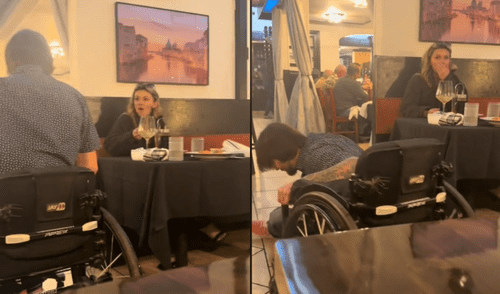 Michael Maze adapta su vida a su discapacidad e inspira a miles de usuarios en TikTok. Foto: composición LR/TikTok/@michaelmaze727. Hombre en silla de ruedas se arrodilla para pedirle matrimonio a su novia en Estados Unidos