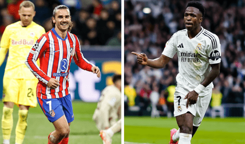 Atlético Madrid y Real Madrid se enfrentan desde las 3.00 p. m. Foto: composición LR/Instagram Atlético Madrid y Real Madrid vuelven a verse las caras por la vuelta de la Champions League