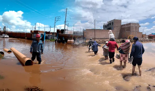 Intensas lluvias continúan azotando el sur peruano. Créditos: Liubomir Fernández y Cinthia Álvarez / La República.