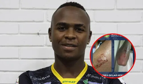 Brandon Caicedo juega en Deportes Quindío, equipo que se ubica en el penúltimo lugar de la segunda división de Colombia.