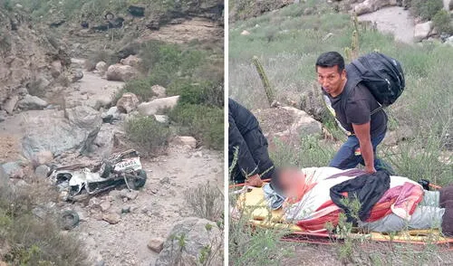 Tragedia en vía Arequipa - Puno: dos hermanos y una mujer mueren tras caída de camioneta en barranco de 500 metros