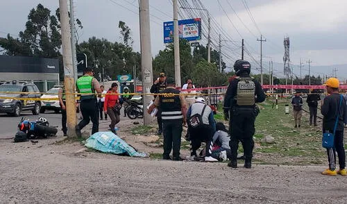 Policía de 22 años muere al chocar contra un bus cuando se dirigía a su trabajo en Arequipa