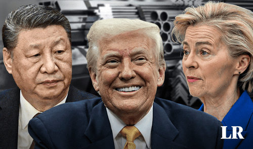 Los aranceles fueron aplicados a Canadá, México, China, Brasil, Corea del Sur y países de la UE. Foto: composición LR / AFP Los aranceles fueron aplicados a Canadá, México, China, Brasil, Corea del Sur y países de la UE.