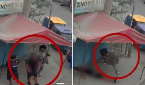 Cámaras captan instante en que sicarios asesinan a menor de 16 años que trabajaba como mototaxista San Juan de Lurigancho