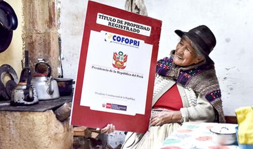 Las campañas de Cofopri para el registro de predios se da a nivel nacional. Foto: El Peruano Las campañas de Cofopri para el registro de predios se da a nivel nacional. Foto: El Peruano
