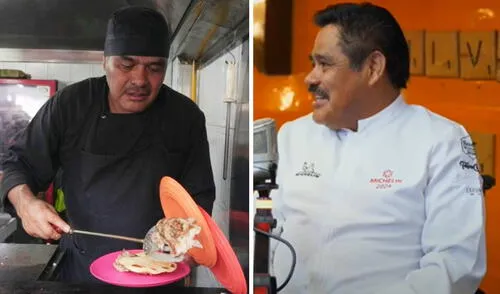 El chef Arturo Rivera y la taquería El Califa de León recibieron la estrella Michelin en mayo de 2024. Foto: composición LR/El Califa de León/Exa El chef Arturo Rivera y la taquería El Califa de León recibieron la estrella Michelin en mayo de 2024