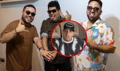 Tiktoker Ángel Ramírez fue ampayado con dos mujeres.