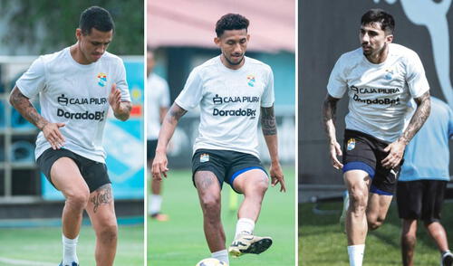 Yoshimar Yotún, Christofer Gonzales y Gustavo Cazonatti son algunos jugadores rimenses aquejados por las lesiones. Foto: composición de LR/Sporting Cristal