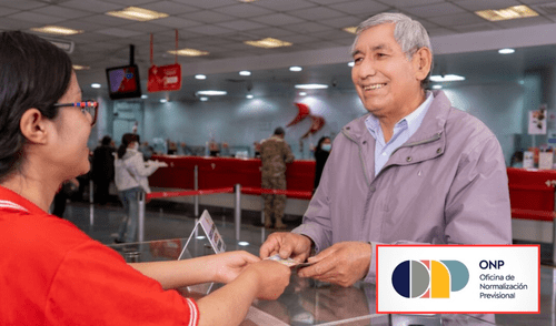 Los jubilados pueden cambiar su entidad bancaria para cobrar su pensión. Foto: composición LR/Andina Los jubilados pueden cambiar su entidad bancaria para cobrar su pensión.