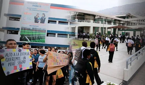 Ministerio de Educación | Minedu | Asociación Nacional de Colegios Privados del Perú | Anacopri | PNP | Extorsión