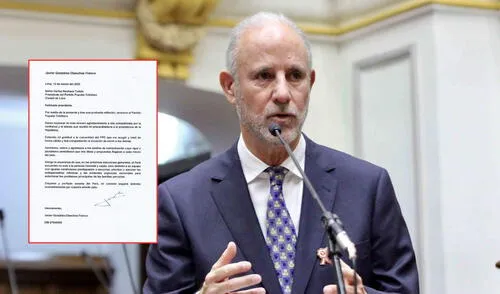 Javier González Olaechea fue ministro de Relaciones Exteriores durante el gobierno de Dina Boluarte. Foto: composición LR Javier González Olaechea