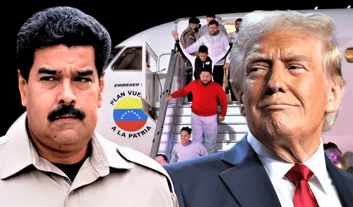 Venezuela informó que la revocación de la licencia a Chevron por parte de Trump detuvo los vuelos de Conviasa para deportar a migrantes venezolanos desde EE. UU.. Foto: Composición LR.